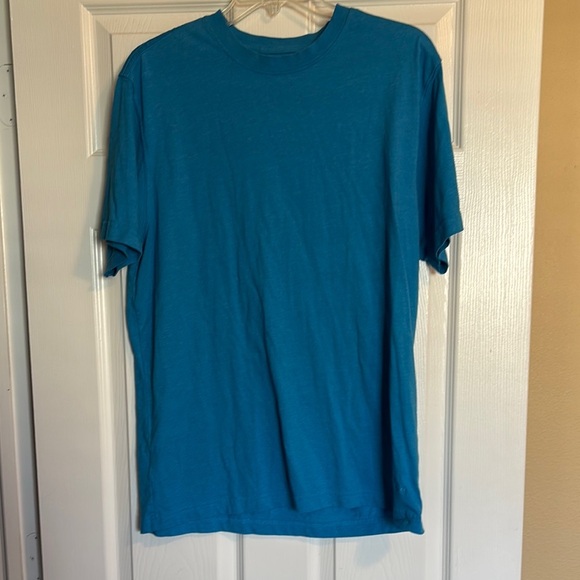 Eddie Bauer men’s blue short sleeve t-shirt size medium - Picture 1 of 9
